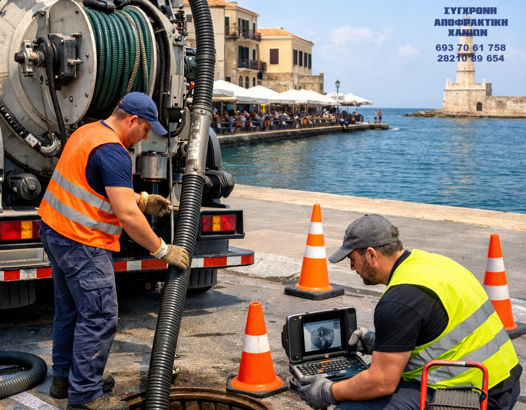 Προετοιμασία Αποχετεύσεων για την Τουριστική Σεζόν στα Χανιά: Ολοκληρωμένος Οδηγός για Ιδιοκτήτες Βραχυχρόνιων Μισθώσεων